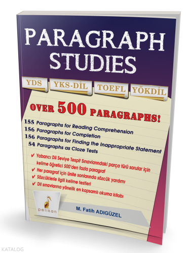 Paragraph Studies YDS - YÖKDİL - YKSDİL – TOEFL