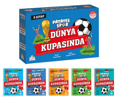 Patatesspor Dünya Kupasında(5 Kitap+Soru Kitapçığı)
