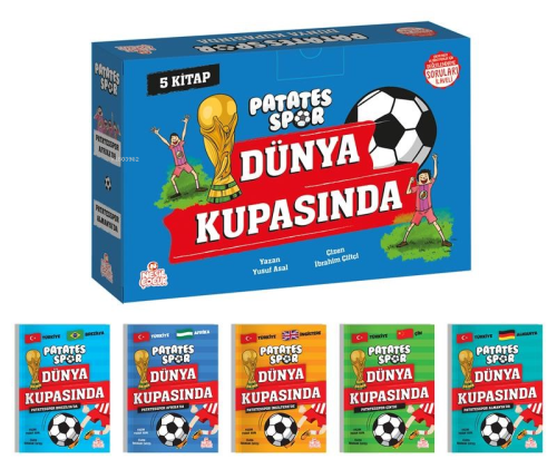 Patatesspor Dünya Kupasında(5 Kitap+Soru Kitapçığı) | benlikitap.com