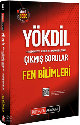 Pegem Akademi 2026 YÖKDİL Fen Bilimleri Çıkmış Sorular | benlikitap.co