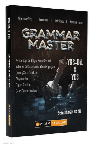 Pegem Akademi Grammar Master YKS - DİL - YDS