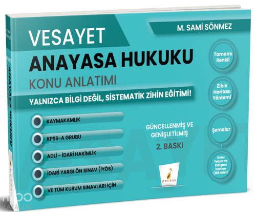 Pelikan Vesayet Anayasa Hukuku Konu Anlatımı | benlikitap.com