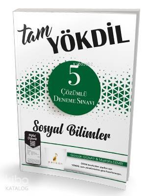 Pelikan Yayınevi Tam YÖKDİL Sosyal Bilimler Dijital Çözümlü 5 Deneme S