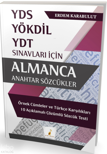 Pelikan Yayınevi YDS YÖKDİL YDT Almanca Anahtar Sözcükler | benlikitap