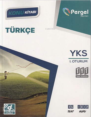 Pergel YKS TYT Türkçe Konu Kitabı | benlikitap.com