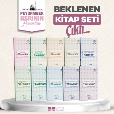 Peygamber Asrının Hanımları Kitap Seti 10 KİTAP | benlikitap.com