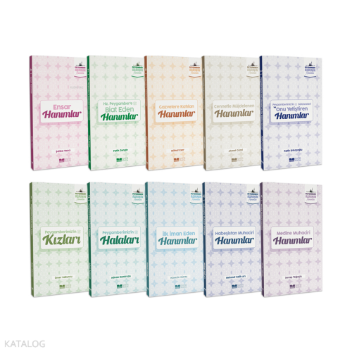 Peygamber Asrının Hanımları Kitap Seti (10 KİTAP) | benlikitap.com