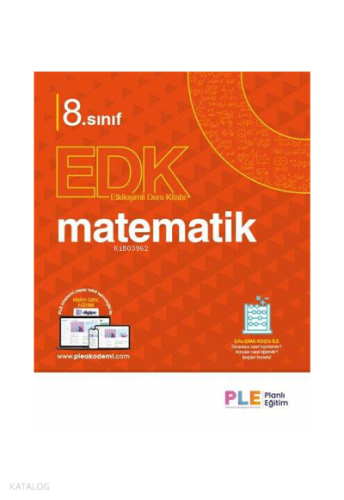 PLE Yayınları 8.Sınıf Matematik Etkileşimli Ders Kitabı