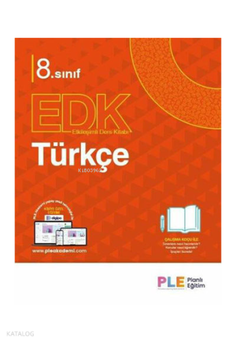 PLE Yayınları 8.Sınıf - Türkçe Etkileşimli Ders Kitabı - Set