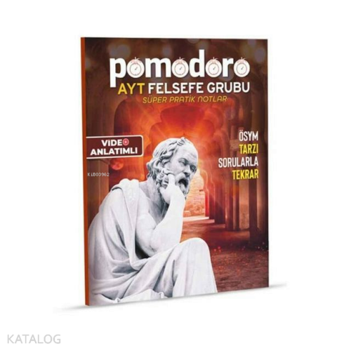 Pomodoro AYT Felsefe Grubu Konu Soru Süper Pratik Notlar