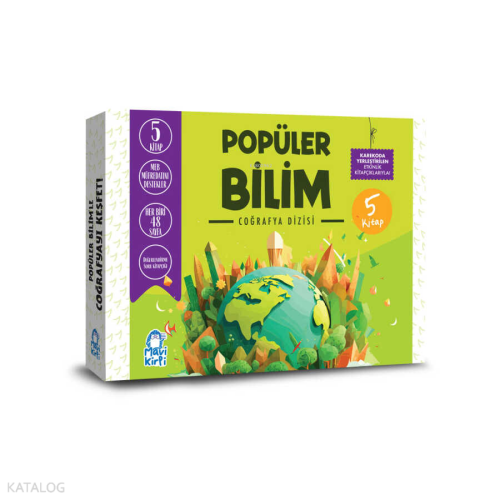 Popüler Bilim Coğrafya Set (5 Kitap)