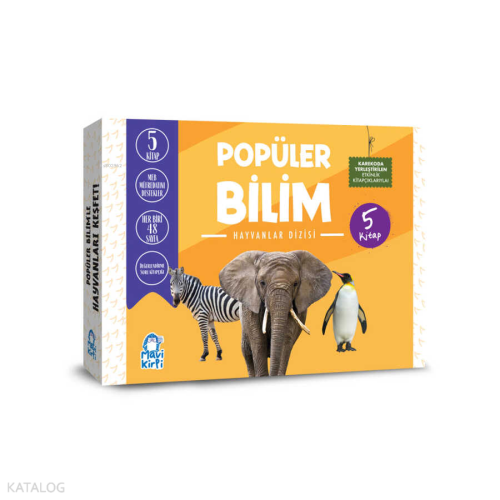 Popüler Bilim Hayvanlar Set (5 Kitap) | benlikitap.com
