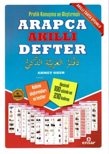 Pratik Konuşma ve Alıştırmalı Arapça Akıllı Defter | benlikitap.com