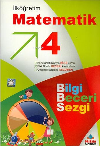 Prizma 4.Sınıf İlköğretim Matematik - Bilgi Beceri Sezgi | benlikitap.
