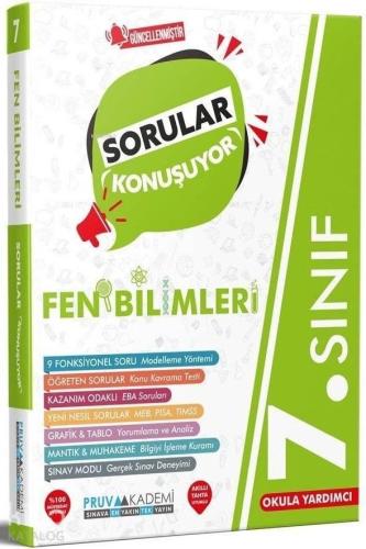 Pruva Akademi 7. Sınıf Fen Bilimleri Sorular Konuşuyor Soru Bankası | 