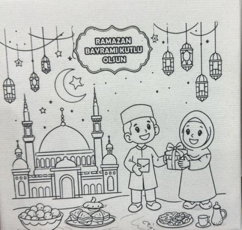 Ramazan 20x20 Tuval Boyama Seti (Kod001) | benlikitap.com