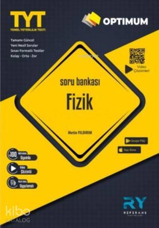 Referans Optimum TYT Fizik Soru Bankası Video Çözümlü 2021 | benlikita