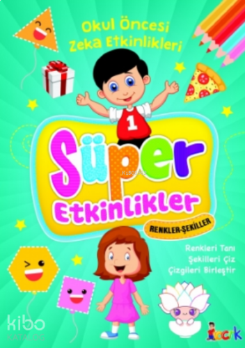 Renkler-Şekiller - Süper Etkinlikler | benlikitap.com