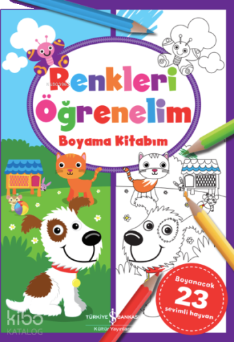 Renkleri Öğrenelim Boyama Kitabım | benlikitap.com