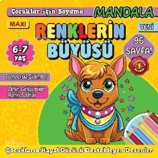 Renklerin Büyüsü Mandala 13 | benlikitap.com