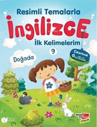 Resimli Temalarla İngilizce İlk Kelimelerim 9 - Doğada | benlikitap.co