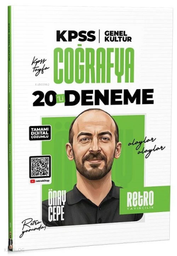Retro 2026 KPSS Coğrafya 20 Deneme Çözümlü | benlikitap.com