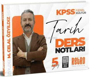 Retro Yayıncılık KPSS Genel Kültür Tarih Ders Notu | benlikitap.com