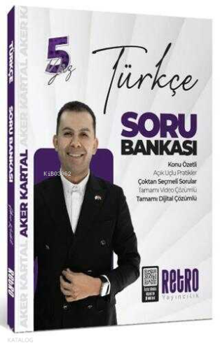 Retro Yayıncılık KPSS Genel Kültür Türkçe Soru Bankası | benlikitap.co