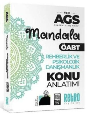 Retro Yayıncılık MEB AGS Rehberlik ve Psikolojik Danışmanlık Mandala K