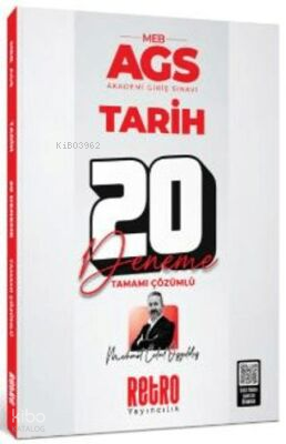 Retro Yayıncılık MEB AGS Tarih 20'li Deneme | benlikitap.com
