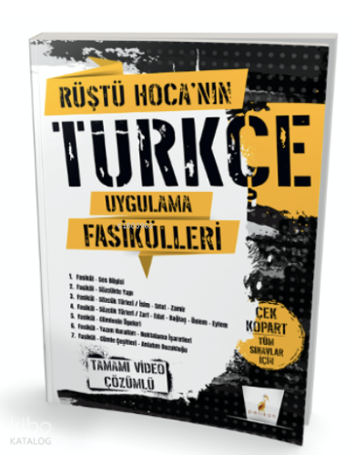Rüştü Hoca'nın Türkçe Uygulama Fasikülleri Tamamı Video Çözümlü