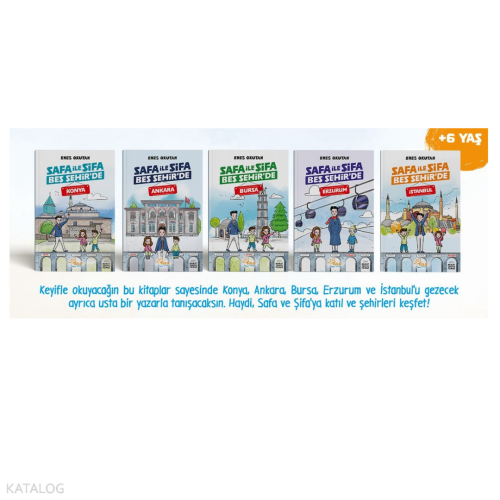 Safa ile Şifa Beş Şehir’de (Beşli Set)