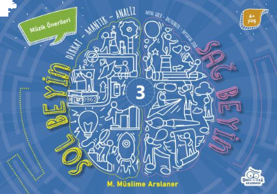 Sağ Beyin Sol Beyin Egzersizleri 3 | benlikitap.com