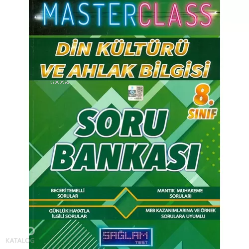 Sağlam Test Masterclass Din K. Ve Ahlak Bilgisi Soru Bankası-8