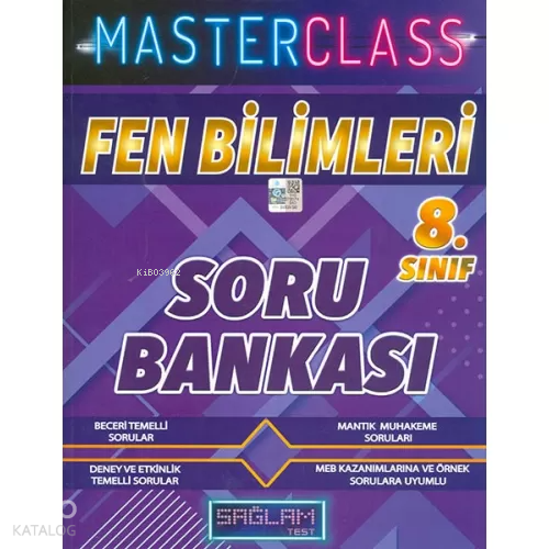 Sağlam Test Masterclass Fen Bilimleri Soru Bankası-8