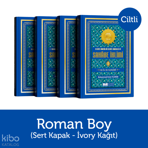 Sahabe İklimi (4 Cilt - Roman Boy - Ciltli)