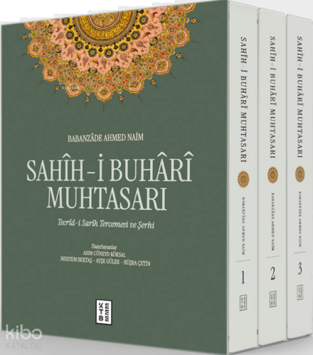 Sahîh-i Buhârî Muhtasarı 3 Cilt (Ciltli-Kutulu);Tecrîd-i Sarîh Tercemesi ve Şerhi