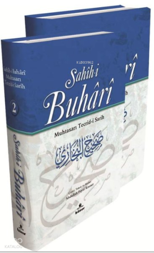 Sahihi Buhari Muhtasarı Tecrid-i Sarih - 2 Cilt Termo Deri | benlikita