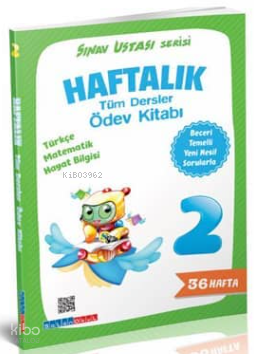 Salan 2. Sınıf Tüm Dersler Haftalık Sınav Ustası Ödev Kitabı Salan Yayınları