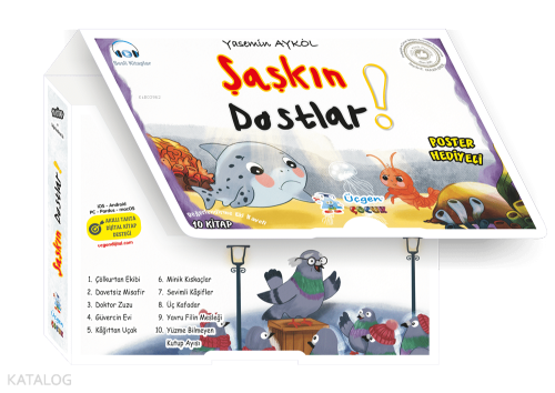 Şaşkın Dostlar Seti (Kutulu - 10 Kitap) | benlikitap.com