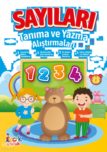 Sayıları Tanıma ve Yazma Alıştırmaları;Okula Hazırlık Alıştırmaları