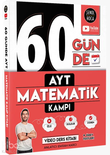 Şenol Hoca / 60 Günde AYT Matematik Kampı | benlikitap.com