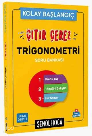 Şenol Hoca Çıtır Çerez AYT Trigonometri Soru Bankası | benlikitap.com