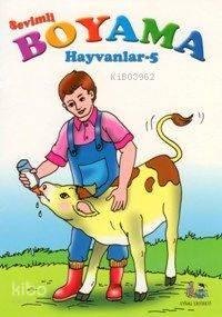 Sevimli Boyama Hayvanlar 5 (8 Kitap Takım); 5 Yaş ve Üstü | benlikitap