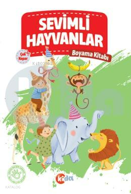 Sevimli Hayvanlar Boyama Kitabı | benlikitap.com