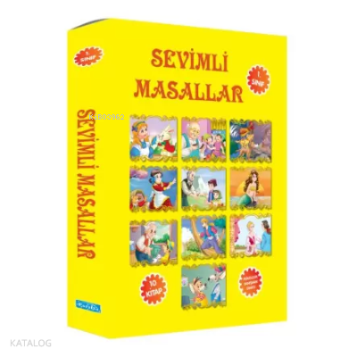 Sevimli Masallar 10 Kitap Set | benlikitap.com