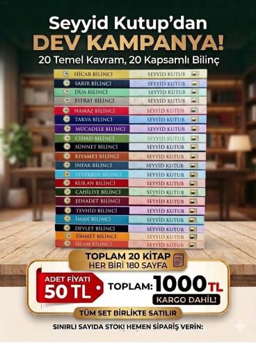 Seyyid Kutub Bilinç Serisi 20 Kitap Takım