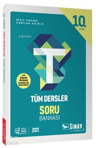 Sınav Dergisi Yayınları 10. Sınıf Tüm Dersler Soru Bankası Sınav Dergi