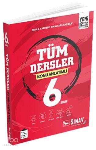 Sınav Dergisi Yayınları 6. Sınıf Tüm Dersler Konu Anlatımlı Sınav Derg