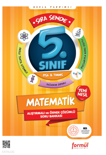 Sıra Sende 5.Sınıf Matematik Soru Bankası | benlikitap.com